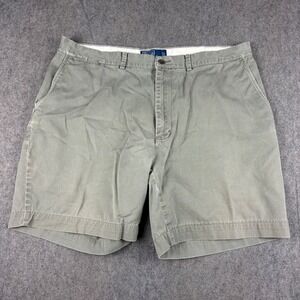Polo Ralph Lauren Shorts Men's 38 Green Chino Classic Fit Casual Travel